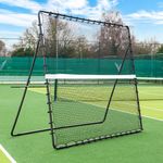 Vermont Jumbo Tennis Rebounder [9ft x 7ft] | EXTREME BOUNCE Adjustable Angle Net