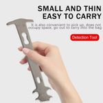 Silverline Bike Chain Wear Indicator Hand Tool Gauge Stretched Chain Checker