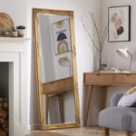 Leaner Mirror Highbury Rectangle Full Length Antique Gold Frame 165x74cm