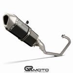 Full Exhaust System for Honda GLR125 2015-2020 GRmoto Muffler Carbon