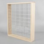 50 Grids Acrylic Display Case for 1/64 Car Model Diecast Car Matchbox Showcase