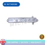 For Citroen C1 Peugeot 107 108 UK DRL LED Daytime Running Light Lamp 9677409380