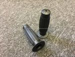 PAIR BESTON HANDLE GRIP RUBBER 7/8" - BSA TRIUMPH NORTON AJS MATCHLESS VELOCETTE