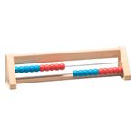 Wissner 20 Bead Abacus Rekenrek KS1 Maths Counting Frame - Red/White or Red/Blue