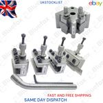 🔧 5Pc Quick Change Toolpost T37 Dixon Style for Myford ML7 Super 7 Lathe