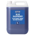 TRICA Blue Raspberry Slush Syrup 5L Glycerol Free Drink Syrup Beverage Pack