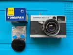 Olympus EC2 35mm Compact Film camera. New light seals, film tested bundle