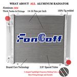 3 Row Radiator For Land Rover Defender Discovery 200 Tdi 2.5 BTP1823 1989-1994