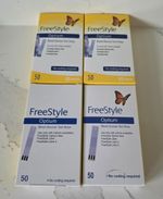 Abbott Freestyle Optium Blood Glucose - 4 X 50 Test Strips (200) *Bargain*
