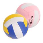 2 Pcs Practice Sports Ball Indoor Volleyball Soft Training for Games