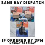 EBC Front HH and Rear Brake Pads Honda Africa Twin CRF1100 L 2020 2021 2022