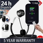 P1CE32A 32A 7KW EV Charger Type 2 Electric Car Charging Station 5M Cable 61851-1