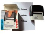 SUEDE HEAD MUSIC promotional self inking stamp