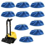 10 PCS Steam Cleaner Pads for Karcher Accessories Blue