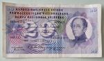 1955 Switzerland 20 Franc Note 8Q 088322