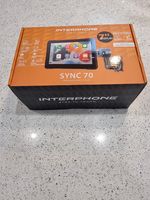 Interphone SYNC70  Dual Camera GPS Motorcycle Smart Display Apple/Android Mint