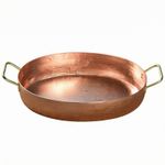 Hand-Hammered Copper Pot with Two Side Handles Thickened Body Cookware