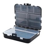 Double Sided Fishing Tackle Box Lure Bait Hook Storage Organizer Case UK
