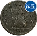 1730 - 1754 - 1 FARTHING GEORGE II - CHOICE OF YEAR - GREAT BRITAIN