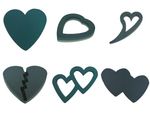 Oasis Heart Shape Funeral Tribute Frames Ideal Floral Foam Floristry
