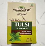 Vedaone Tulsi (Holy Basil) Powder Halal 100g Ocimum tenuiflorum