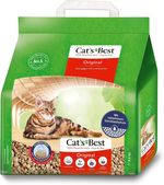 Cats Best Original Biodegradable Clumping Cat Litter 2.1Kg Highly Absorbent 5L