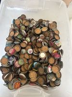 Vintage Bottle Caps Lot Of 100