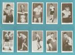 BOXING - IMPERIAL REPROS  (OF CHURCHMAN) -  SET OF 50 BOXING PERSONALITIES CARDS