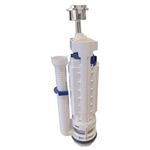 Geberit New Type 290 Flush Valve With Chrome Dual Flush Button 272.303.21.2