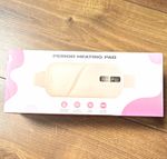 Period Heating Pad USB Electric w/ Digital Display, Temp & Vibration