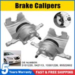 Pair Front Brake Calipers For Vauxhall Astra Mokka Zafira ＆ Other Models UK