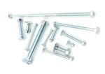 M12 X 100 ZINC CUP SQUARE CARRIAGE BOLT COACH SCREW WITH HEX FULL NUTS DIN 603
