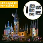 LED Light kit For LEGO 71043 Harry Potter Hogwarts Castle Lighting HP Brick UK