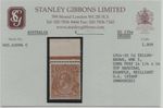 Australia - KGV Head 5d yellow-brown MNH - in SG Retail Card - SG 23ba