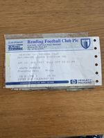 Reading v Swindon Town Ticket 16 August 1997 Division One Elm Park Football