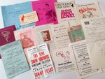 Vintage Programmes / Menus / Signs / Poster / Collectibles / Some Signed (B3340)