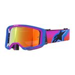 Alpinestars 2026 Vision 8 Corp Motocross Goggles Ucla Blue Purple Orange Mirror
