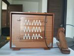 3-Octave Shruti Box, Teak Wood, C Key, Traditional Style, Includes Carry Bag