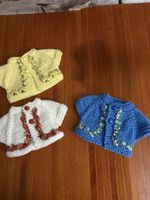 Luna Lapin Cardigan with floral Trim ( this is per cardigan)
