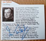 ORIGINAL AUTOGRAPH IAN TALBOT Up the Front, Juggernaut
