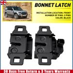 1PAIR FOR LAND ROVER DISCOVERY FOR RANGE ROVER SPORT BONNET LATCH RH+LH W/SENSOR