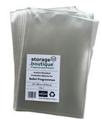 BALLET Programme Protection Sleeves ARCHIVE STANDARD, Acid Free, 6 Sizes