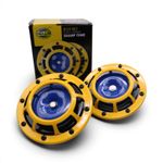 Hella Twin Horns Yellow Blue can fit Subaru Impreza WRX