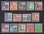 MALTA 1956-58 QEII Pictorials selection MLH/* (CV £60+)