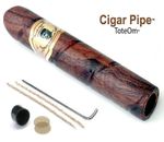 Durable Wooden Wood Smoking Pipe Tobacco Cigarettes Cigar Pipes Enchase Gift
