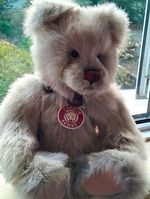 Charlie Bears Kiki Grey Plush Bear with Tag Isabelle Lee CB124961