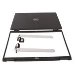 New LCD Back Cover+Front Bezel+Hinges For Dell Latitude 15 3520 E3520 017XCF