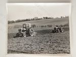 Tractors Ploughing Root Crop Bibury Gloucestershire 6551 DD 1964 Fox Photo