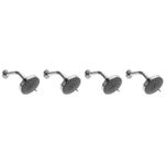 Stainless Steel Bathroom Shower Head with Arm in-Wall Installation