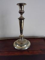 Large Late Georgian Old Sheffield Plate Candlestick, circa 1820